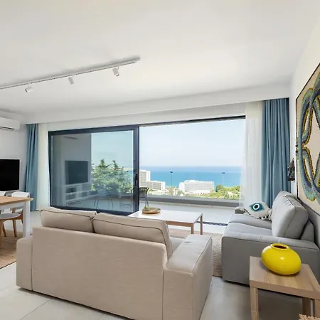 Appartement Aquarama Pool Apt. - Blue Ixia (Rhodes)