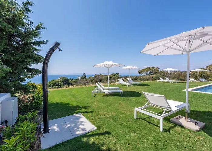 Aquarama Pool Apt. - Blue Apartamento Ixia (Rhodes)